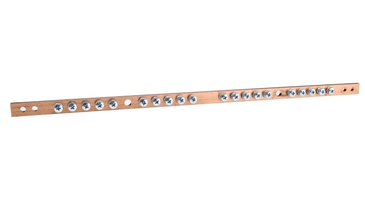 [RS-826-2868] Rittal Earth Bar L. 450mm x W. 15mm x H. 5mm
