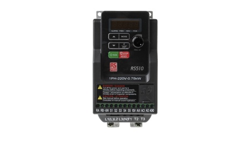 RS PRO Inverter Drive, 0.75 kW, 1 Phase, 200 → 240 V ac, 11 A