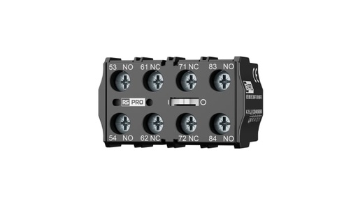 RS PRO Auxiliary Switch Block